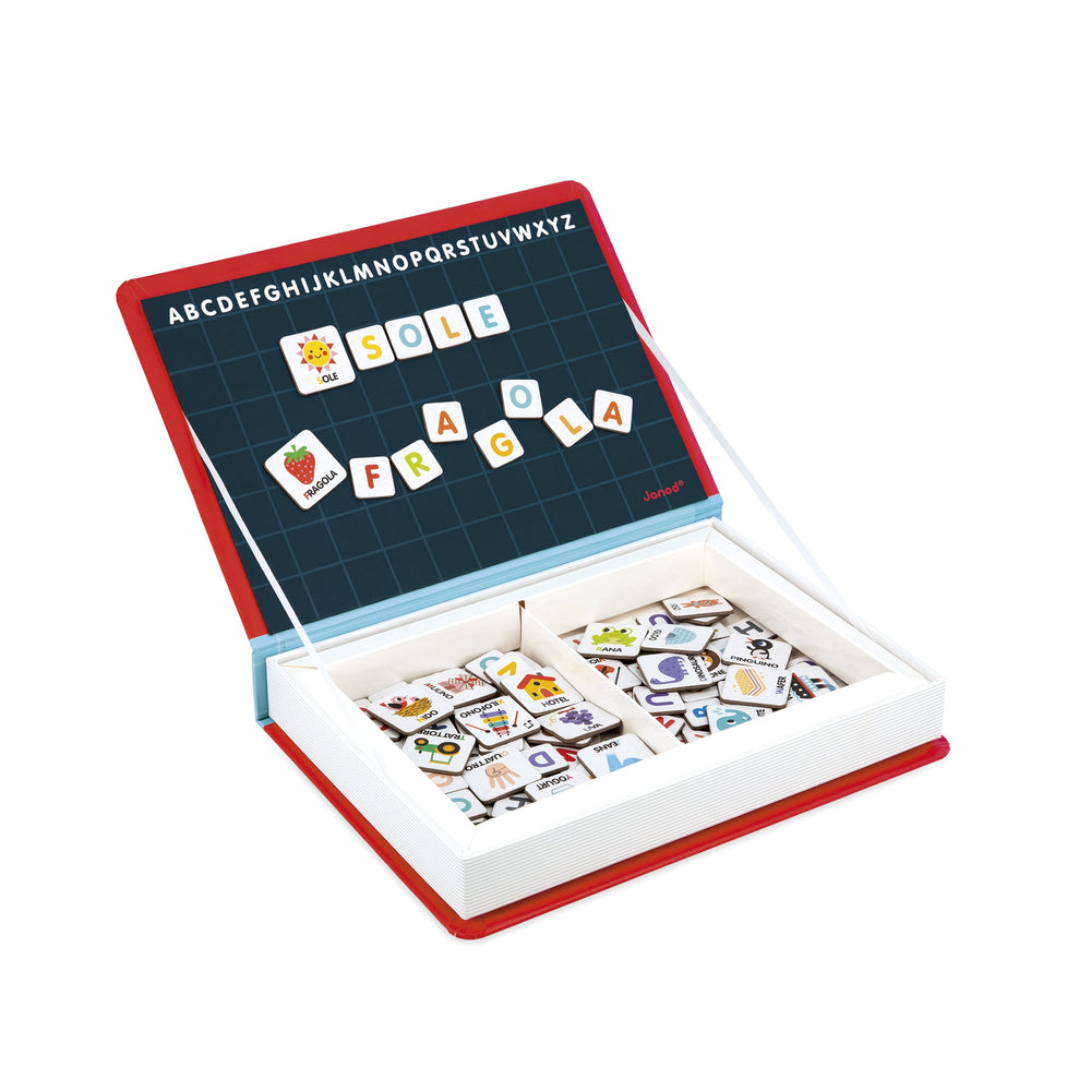 Gioco magnetico Magneti'book, Alfabeto Italiano | Janod