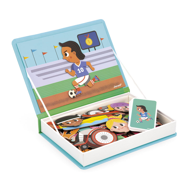 Gioco magnetico Magneti'book, Sport | Janod