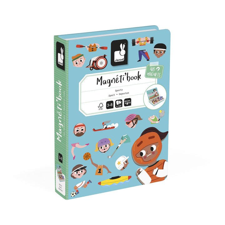 Gioco magnetico Magneti'book, Sport | Janod