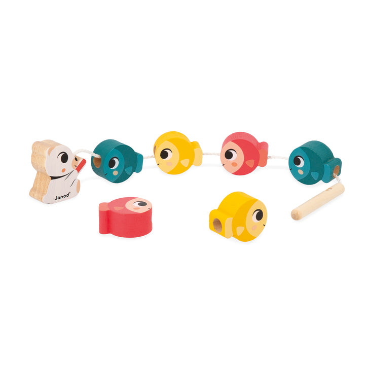 Janod box, Wooden toys for 18 months - Fine motor skills