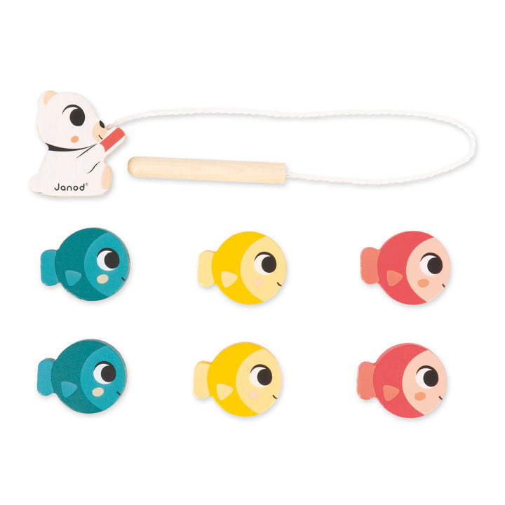 Janod box, Wooden toys for 18 months - Fine motor skills