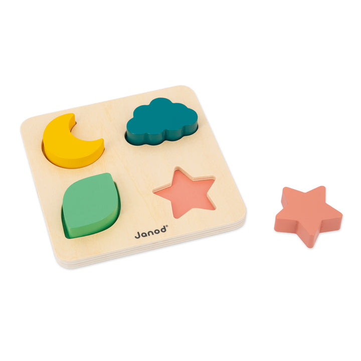 Janod box, Wooden toys for 18 months - Fine motor skills
