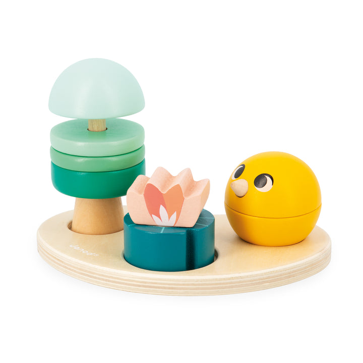 Janod box, Wooden toys for 18 months - Fine motor skills