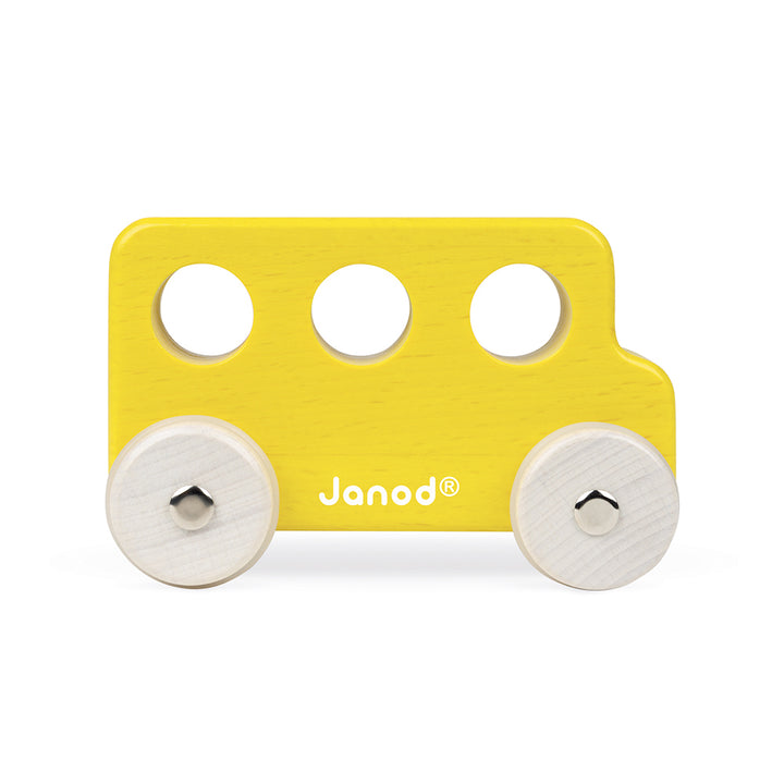 Vehicles with wooden wheels