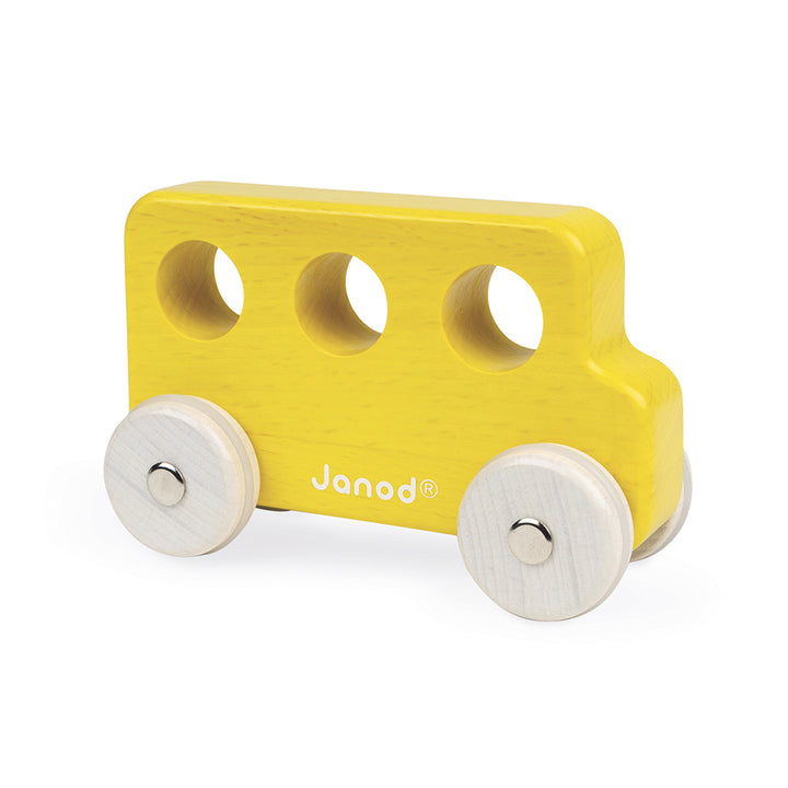 Vehicles with wooden wheels