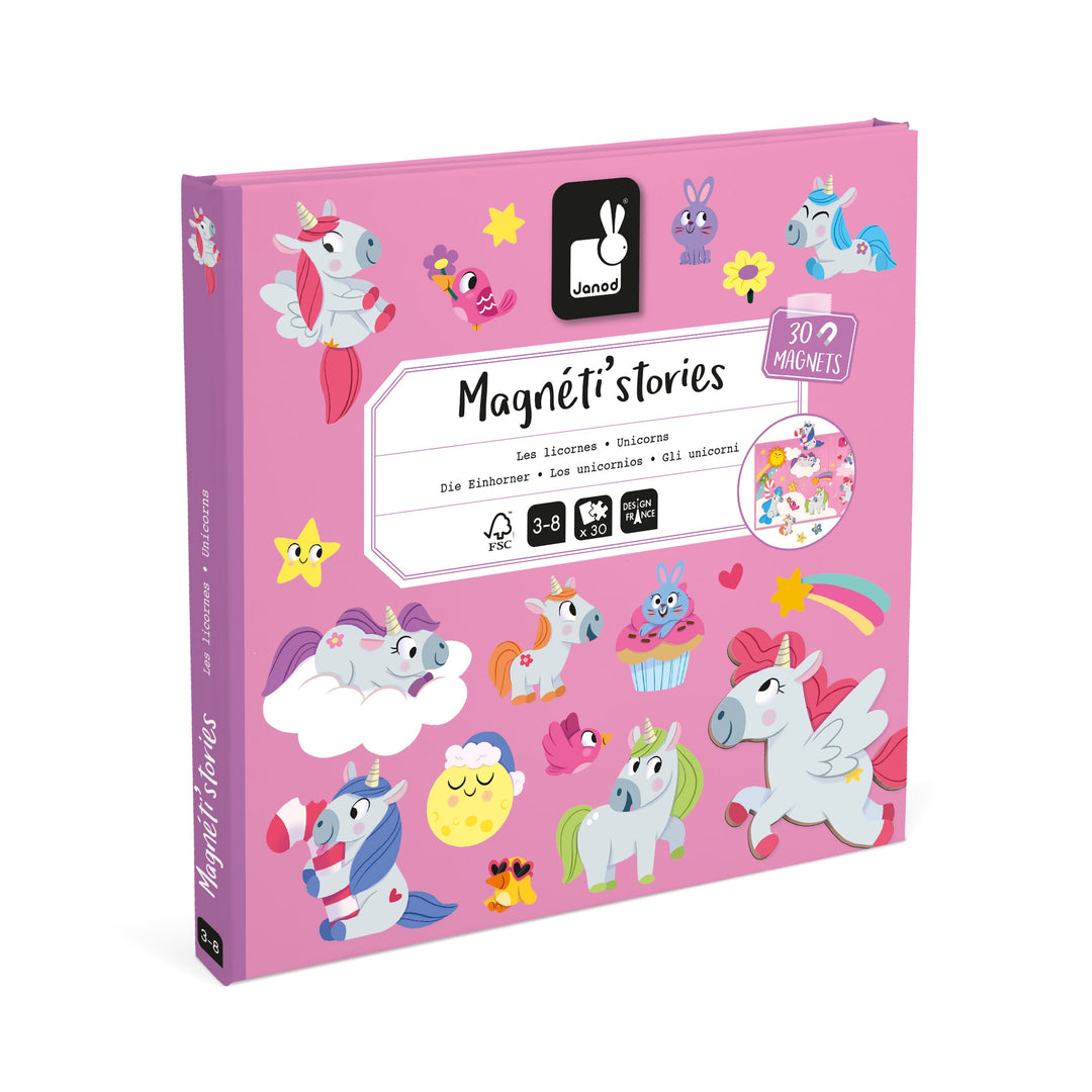 Gioco magnetico Magneti'stories, Gli unicorni | Janod