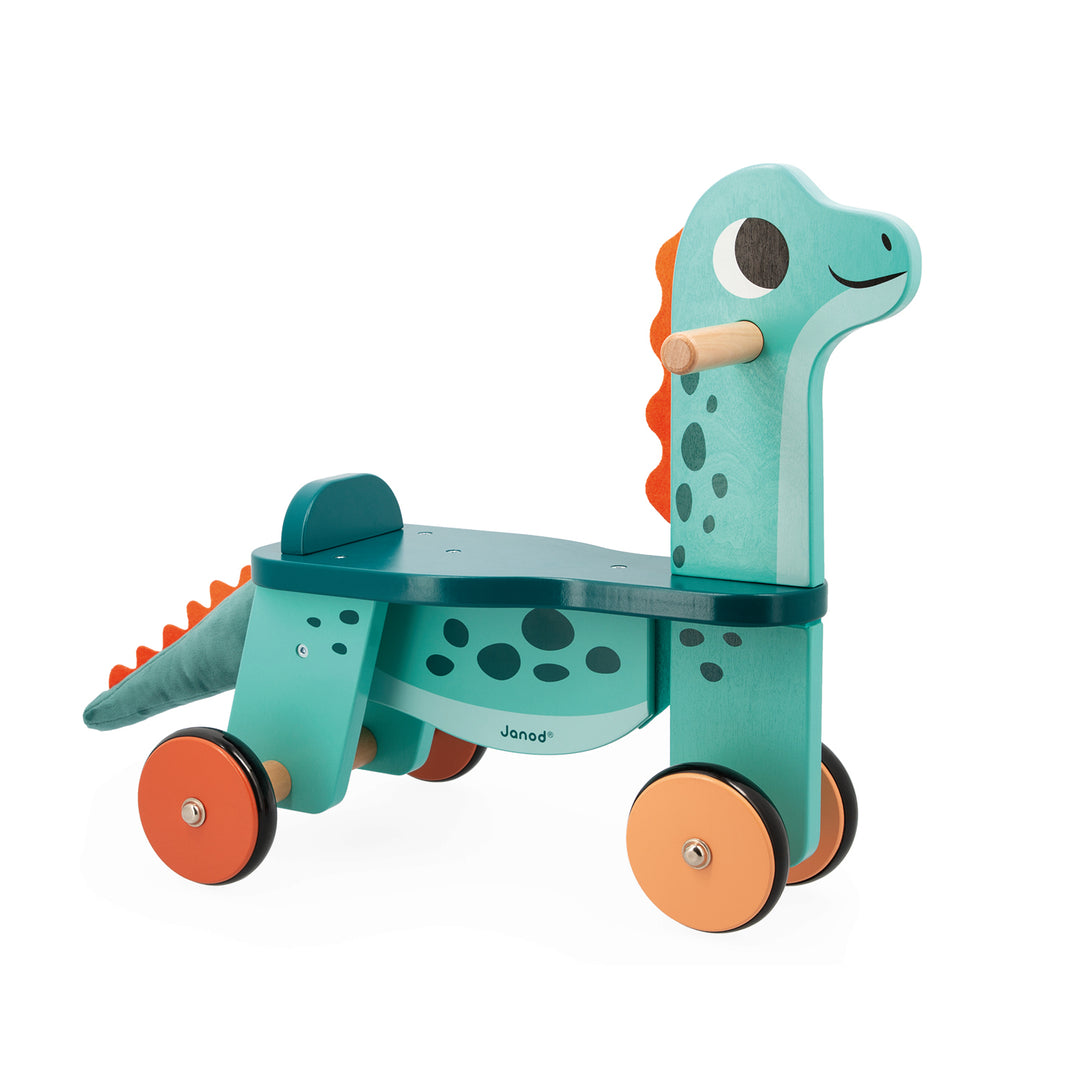 Dino, Cavalcabile in legno Portosaurus | Janod