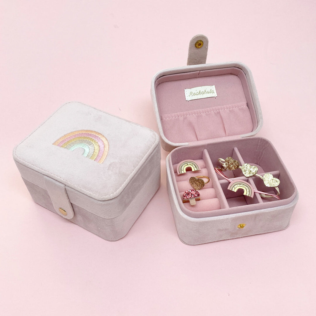 Portagioie arcobaleno rosa