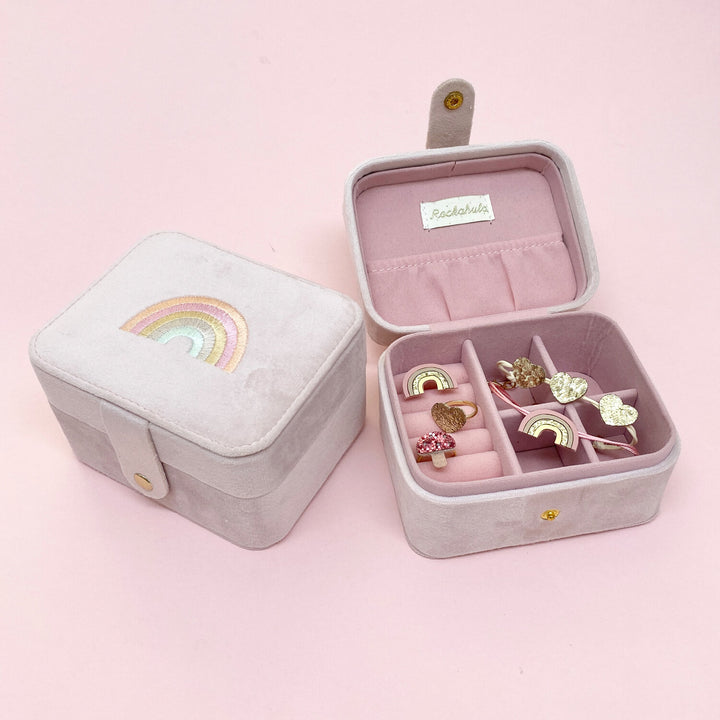 Portagioie arcobaleno rosa