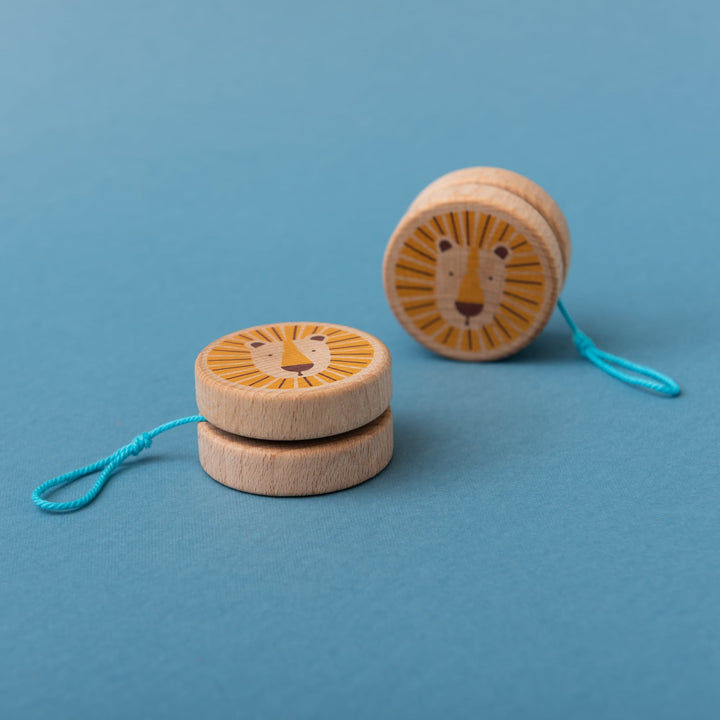 Wooden Yoyo Lion