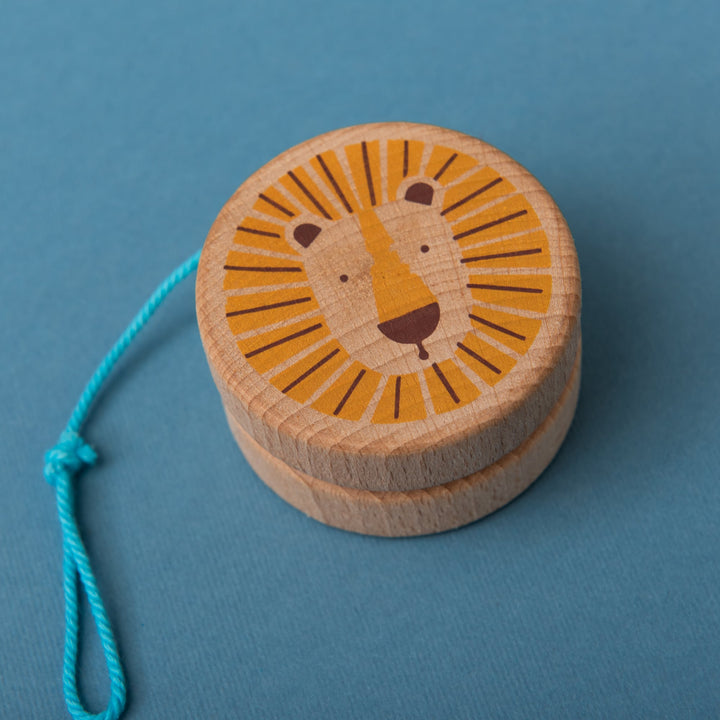 Wooden Yoyo Lion