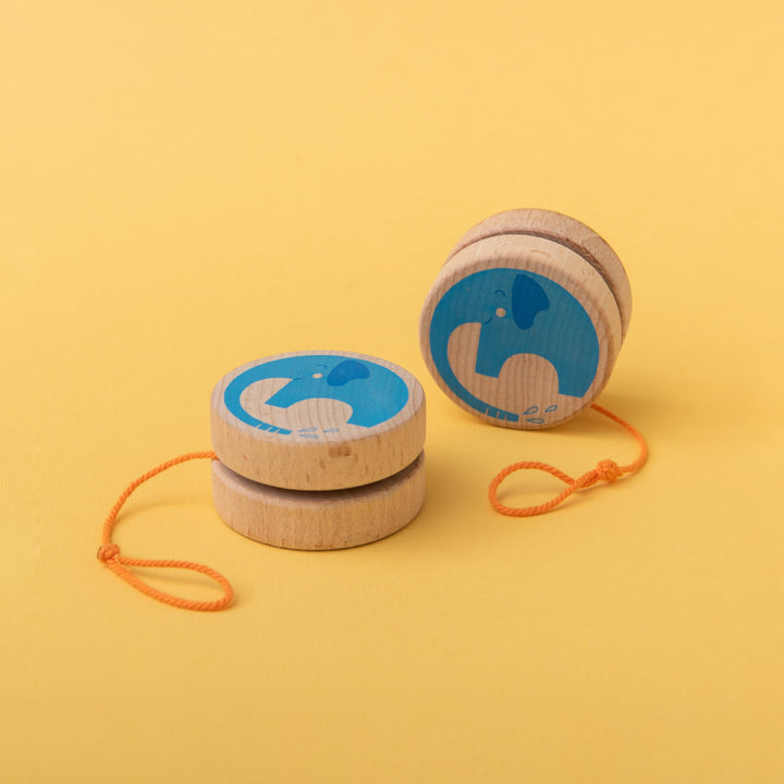 Wooden Yoyo Elephant