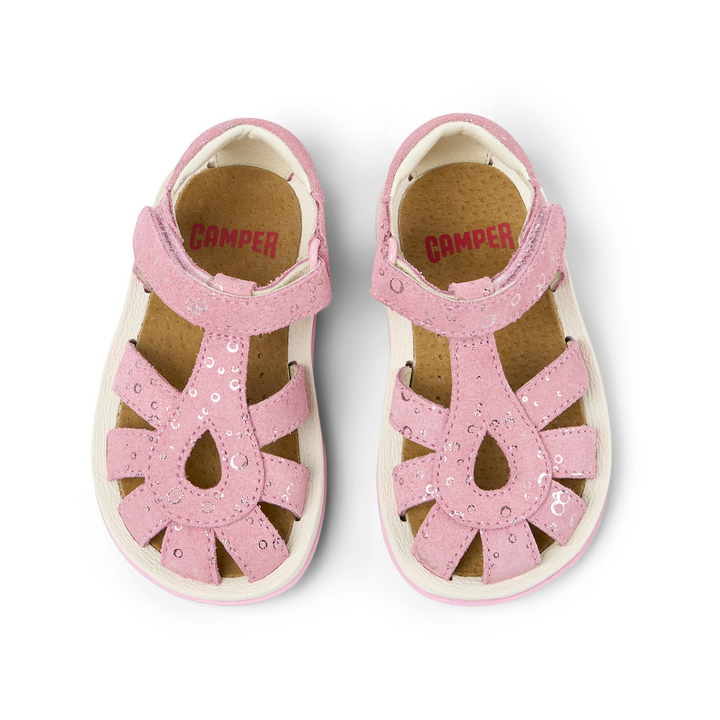 Sandali in nabuk rosa, Bicho | Camper per bambini