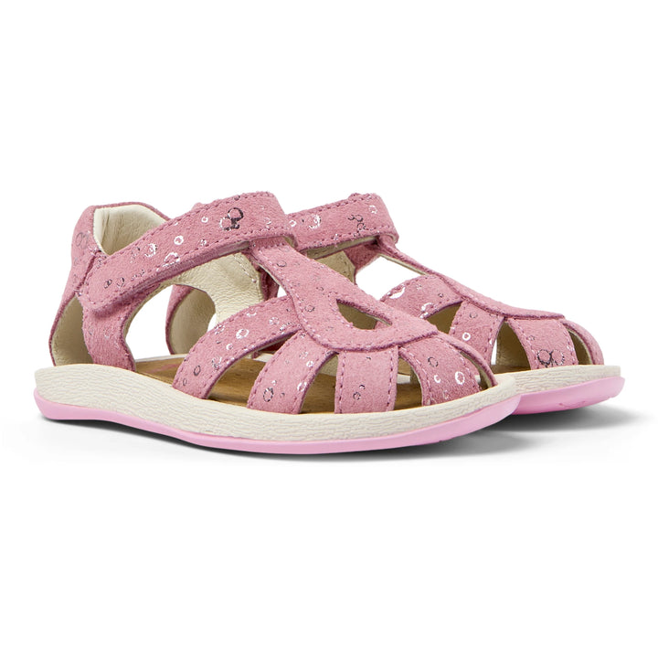 Sandali in nabuk rosa, Bicho | Camper per bambini