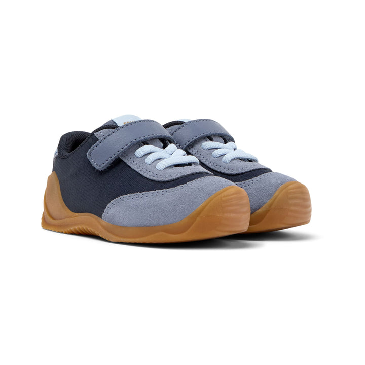 Sneaker blu in tessuto e nabuk, Dadda