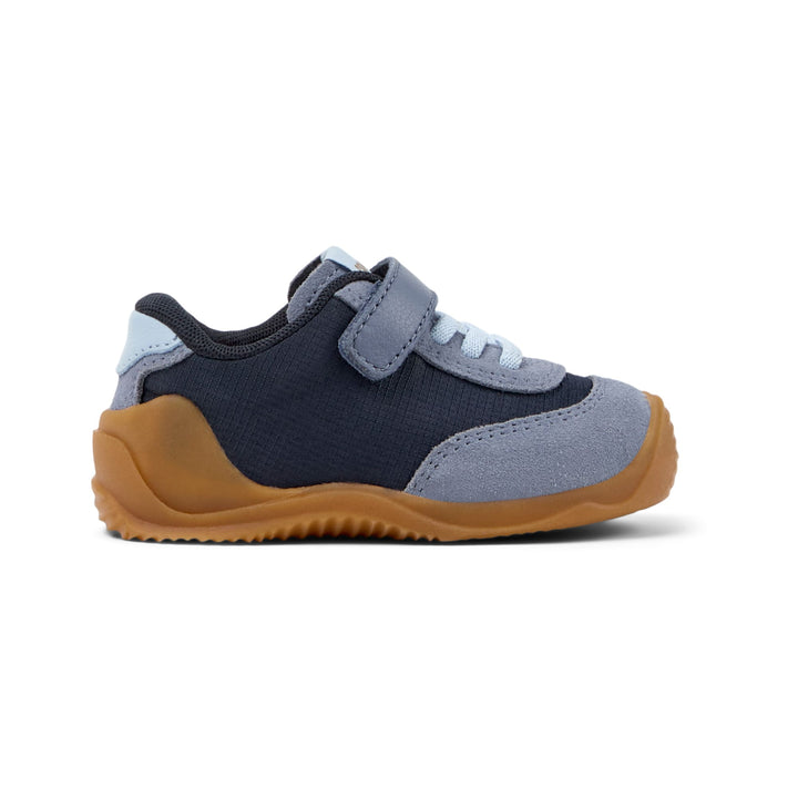 Sneaker blu in tessuto e nabuk, Dadda