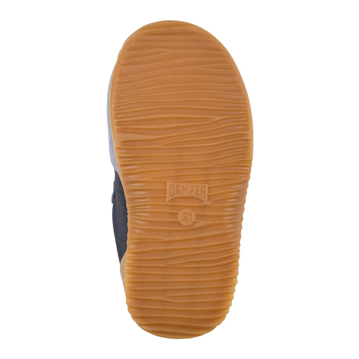 Sneaker blu in tessuto e nabuk, Dadda