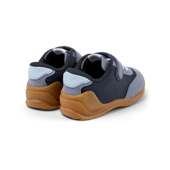 Sneaker blu in tessuto e nabuk, Dadda
