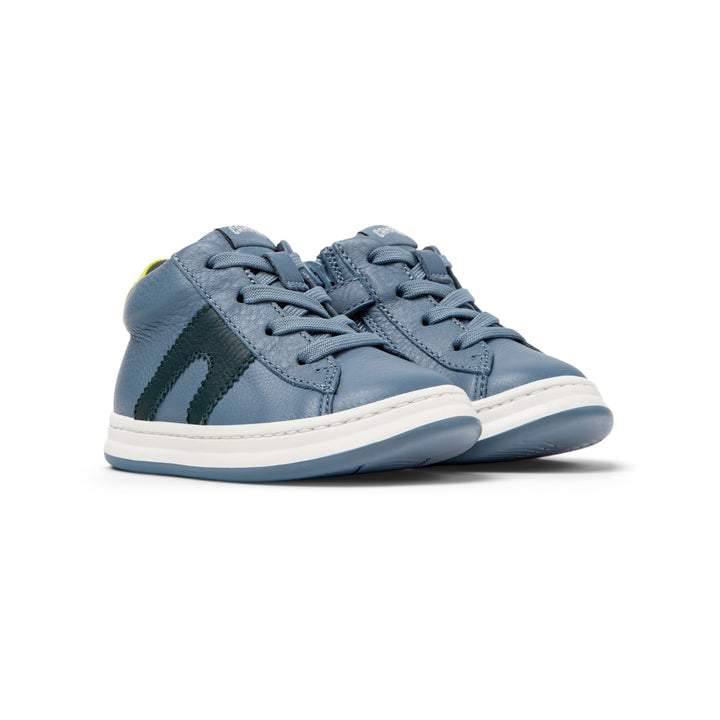 Sneaker in pelle blu opaco, Twins