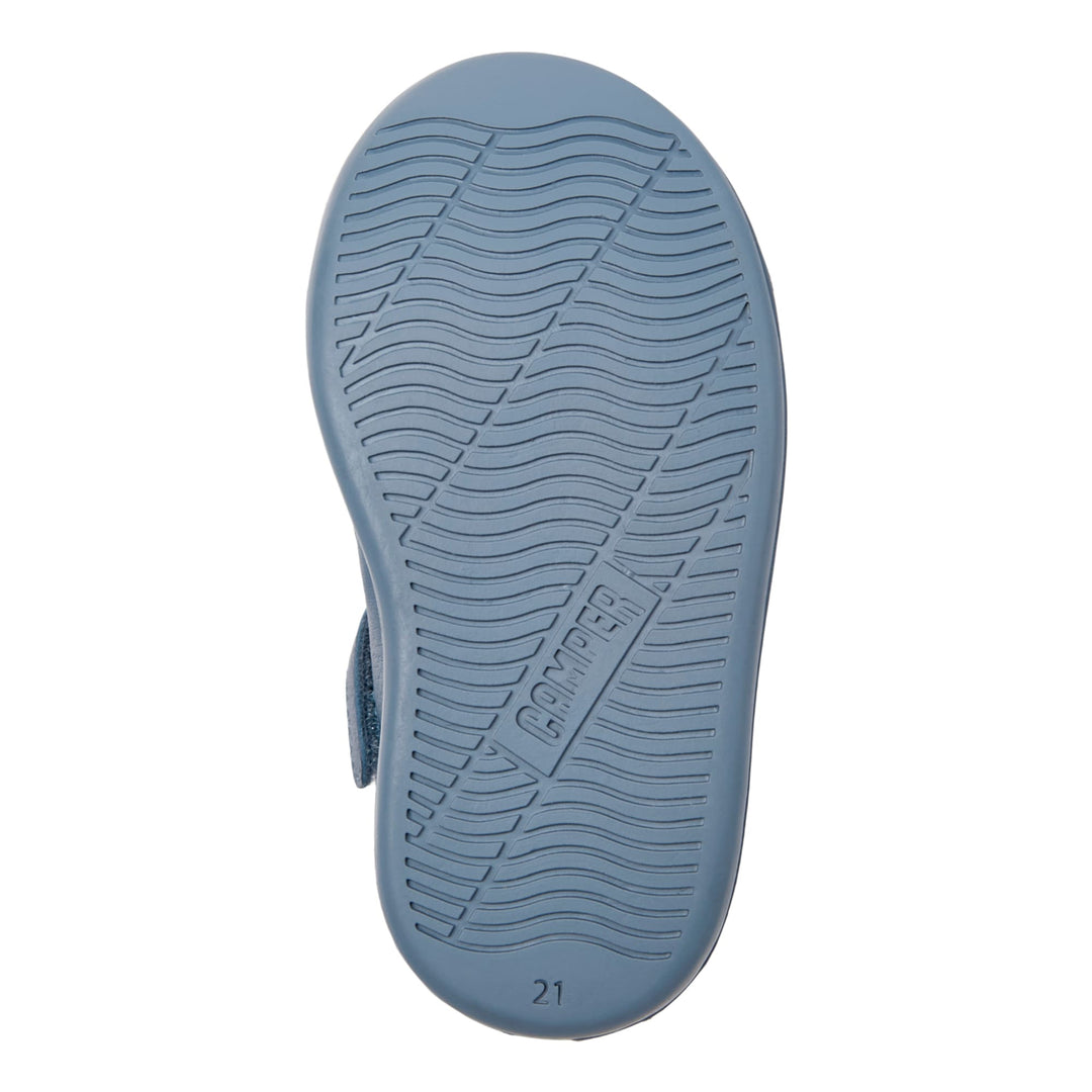 Sneaker in pelle blu opaco, Twins