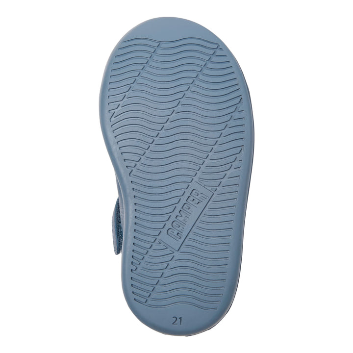 Sneaker in pelle blu opaco, Twins