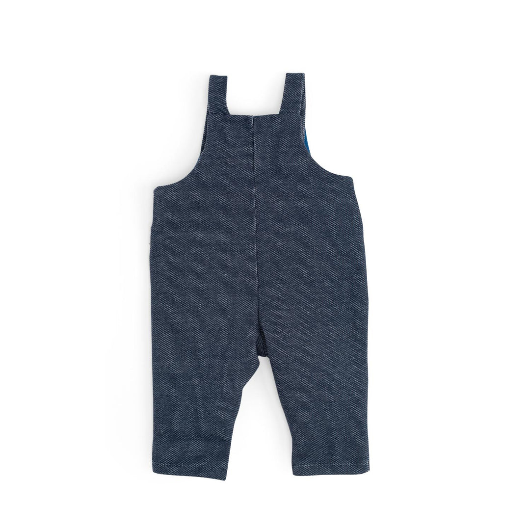 Salopette in cotone effetto denim, Kalin