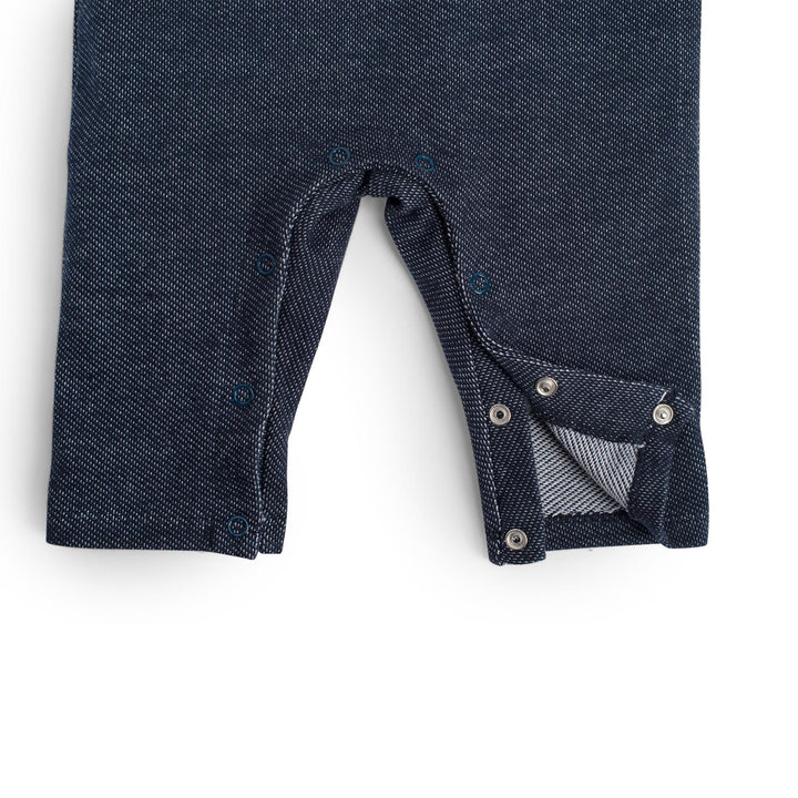 Salopette in cotone effetto denim, Kalin