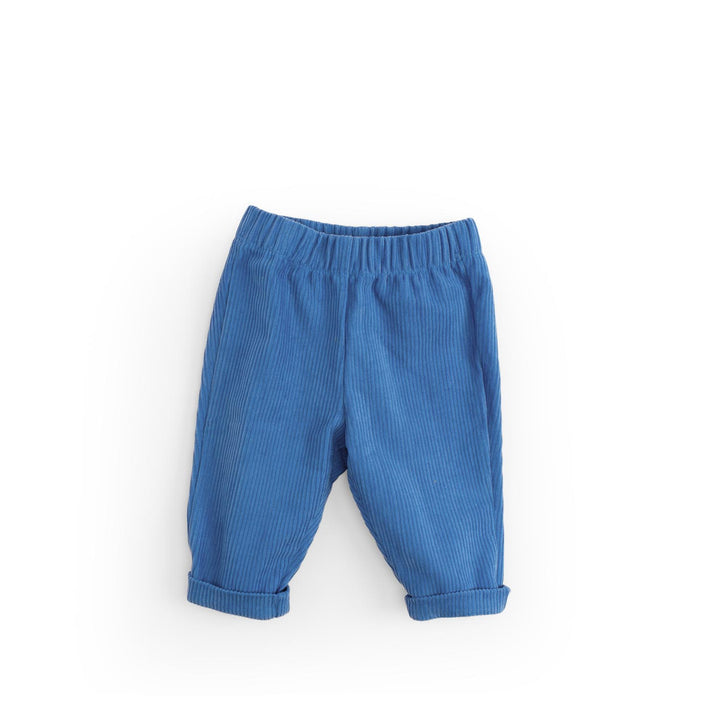 Pantaloni in velluto a coste blu, Kamil