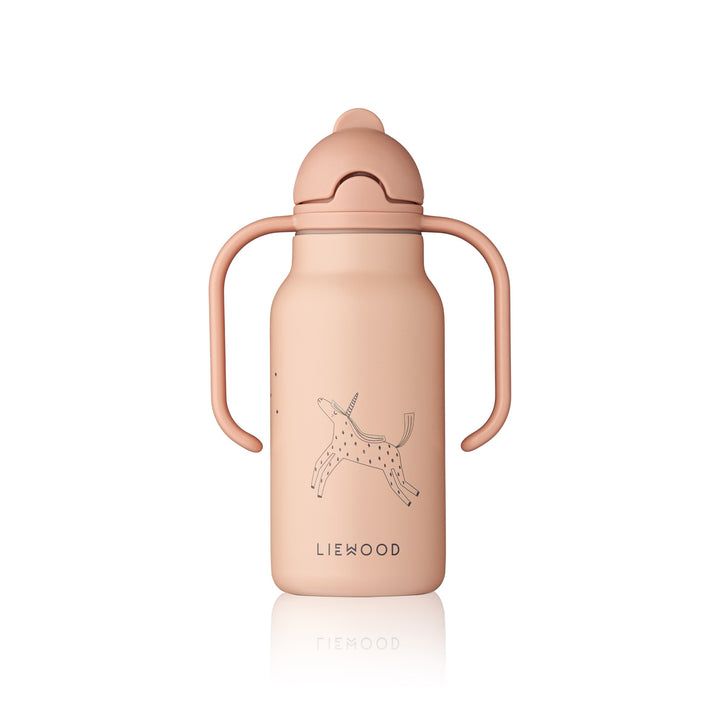 Stainless steel thermal bottle with handles 250ml, Unicorn