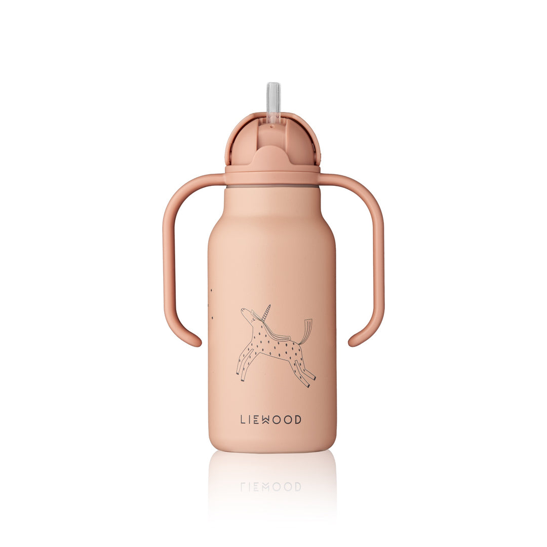 Stainless steel thermal bottle with handles 250ml, Unicorn
