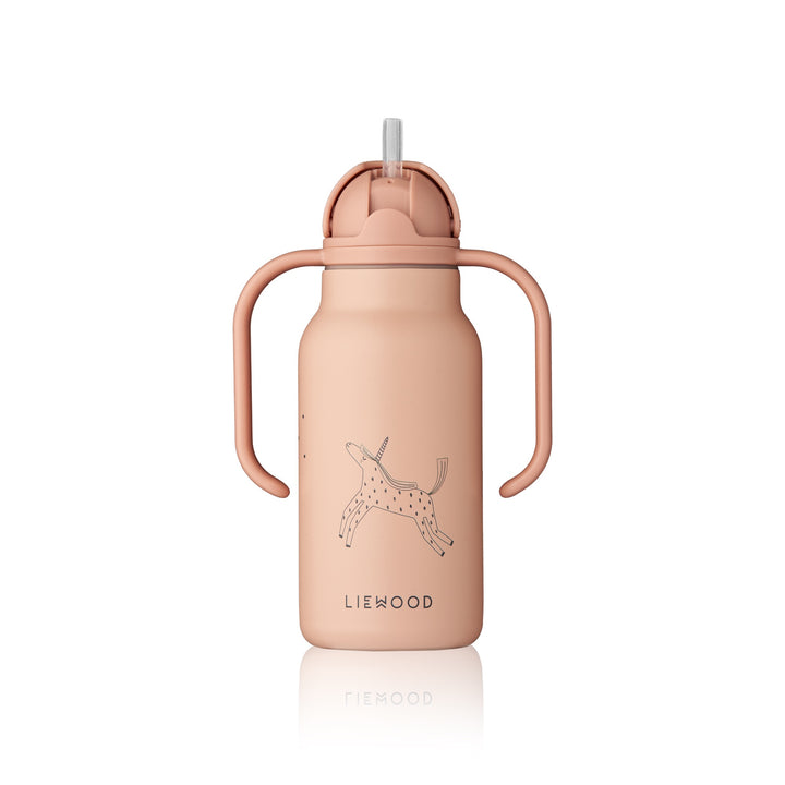 Stainless steel thermal bottle with handles 250ml, Unicorn