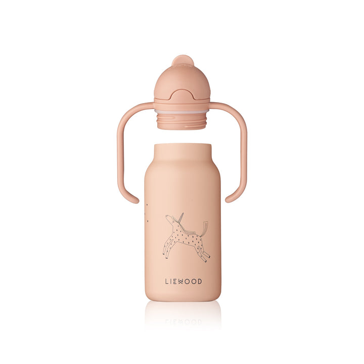 Stainless steel thermal bottle with handles 250ml, Unicorn