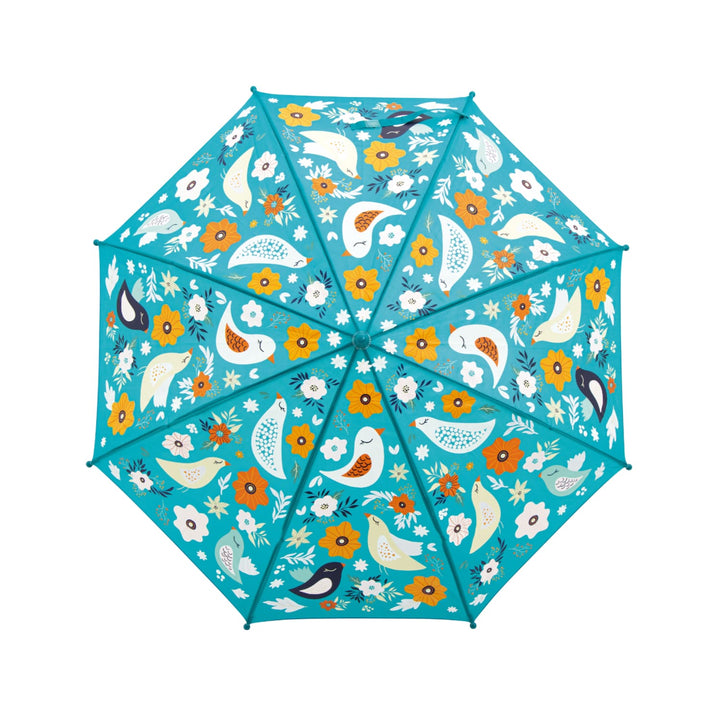 Ombrello magico trasparente 38cm, Uccelli