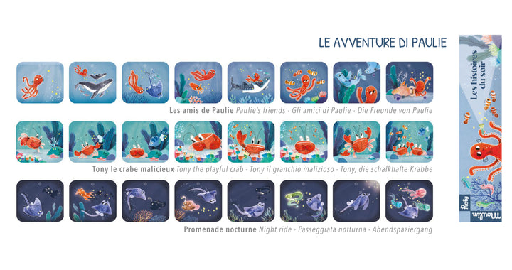 Lampada proietta storie della buonanotte, Le avventure di Paulie