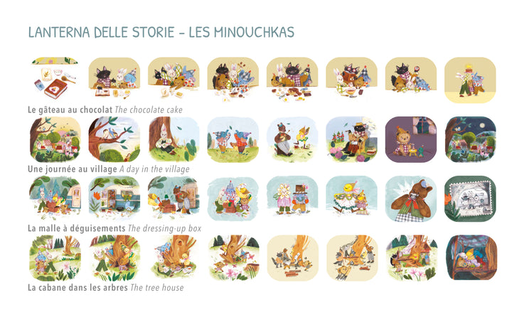 Lanterna delle storie, Les Minouchkas