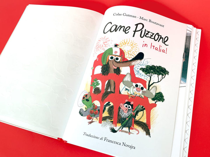 Libro Cane Puzzone Extra Large - Cane puzzone in Italia