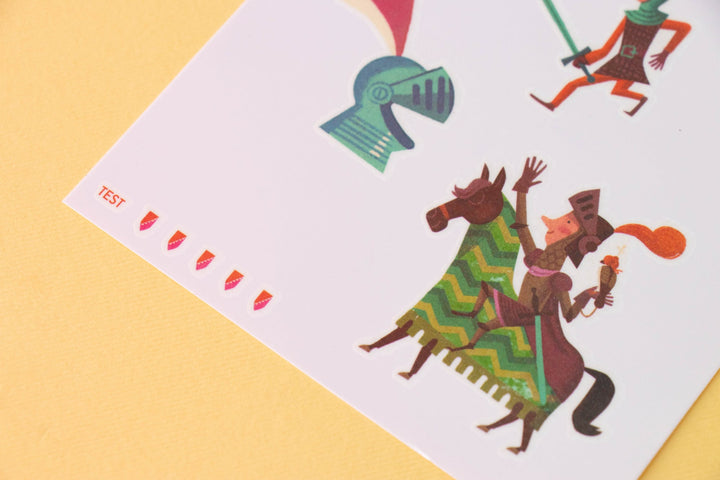 Temporary Tattoos, Knights 10pcs