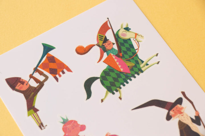 Temporary Tattoos, Knights 10pcs