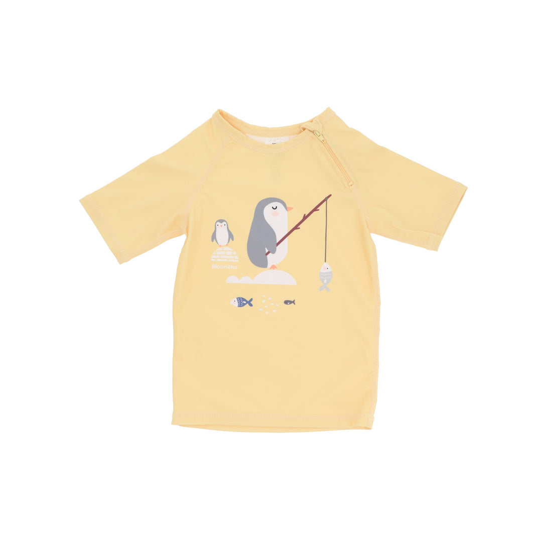UPF 50+ protection swimsuit t-shirt, Penguins