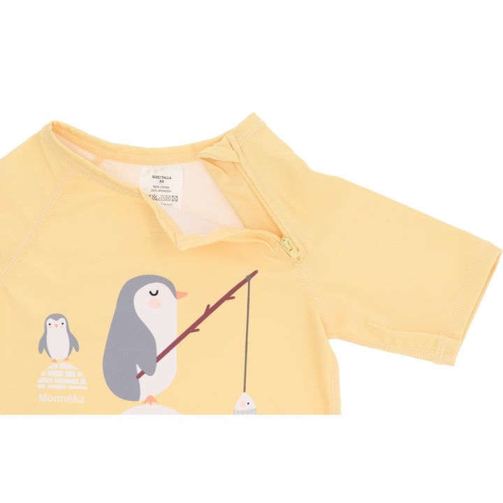 UPF 50+ protection swimsuit t-shirt, Penguins