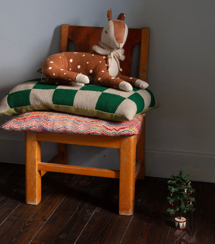 Cosy Bambi in linen and cotton, White