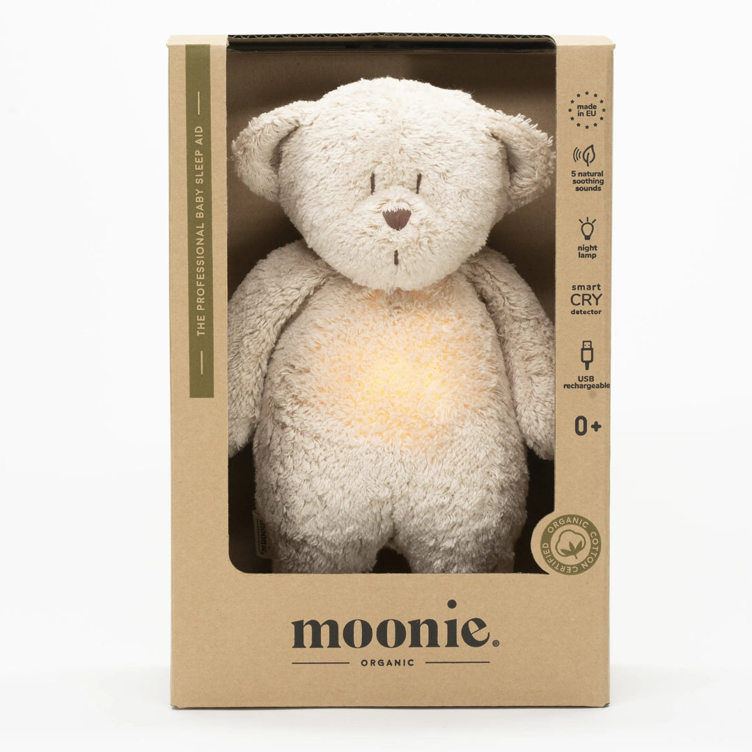 Moonie humming bear con luce Sand Natural