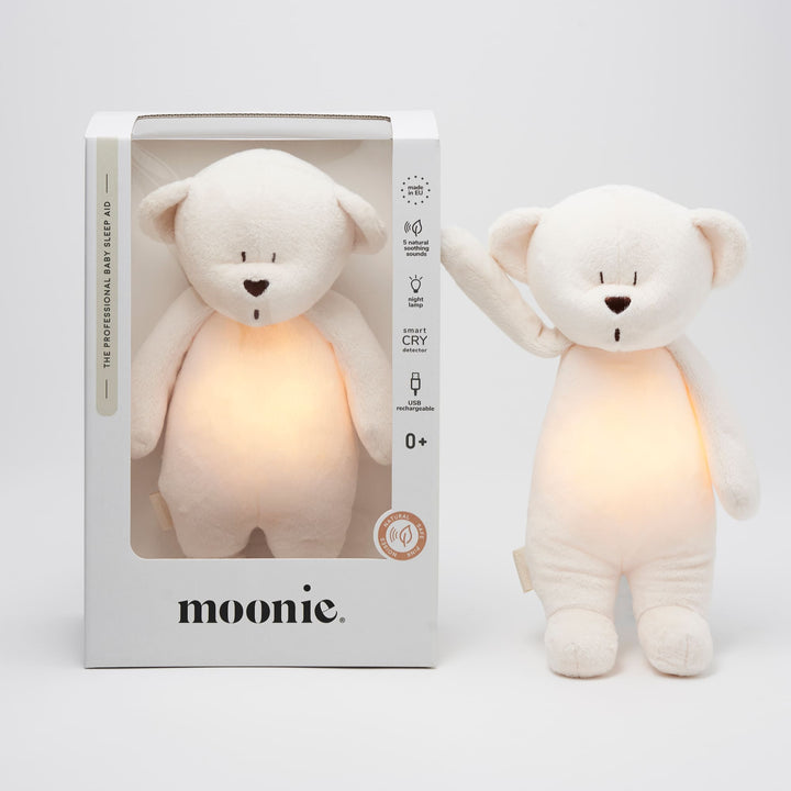 Moonie 2.0 the buzzing bear with light, Cream