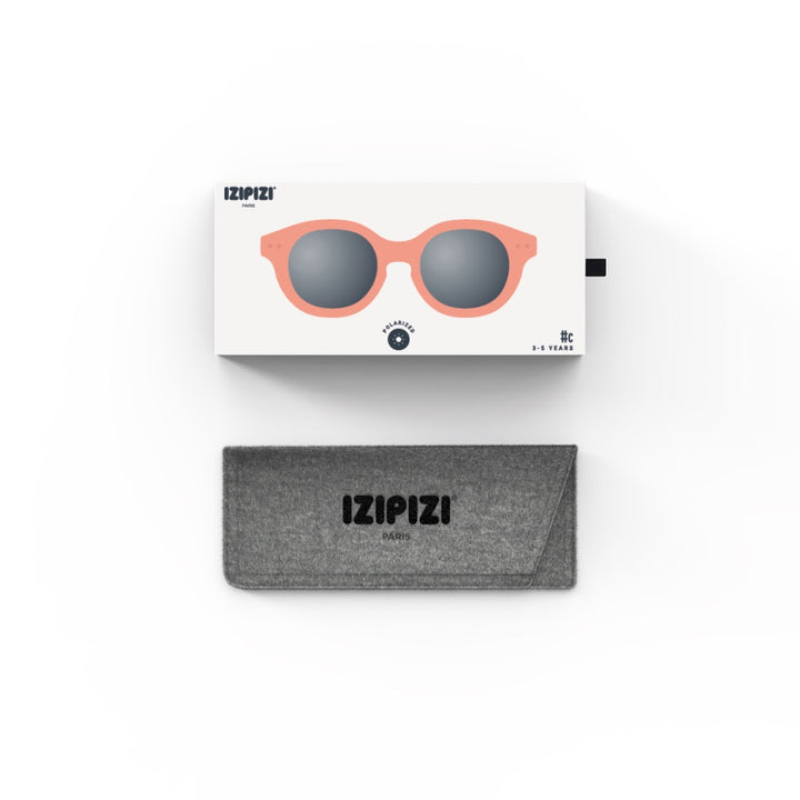 Polarized and flexible sunglasses 3-5 years, Retro Apricot 