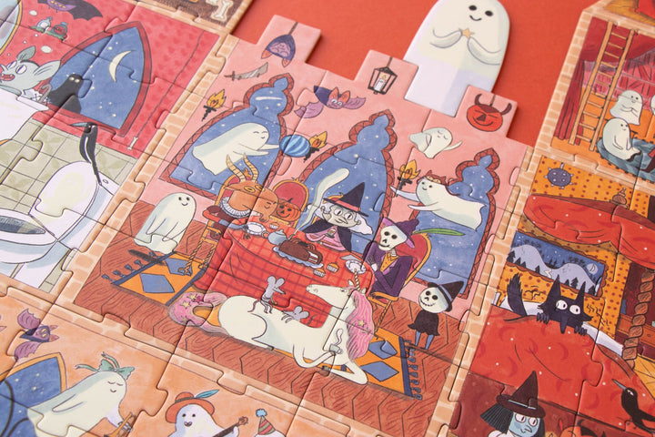 Puzzle reversibile Halloween Incantato, 100pz
