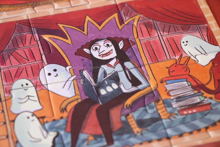 Puzzle reversibile Halloween Incantato, 100pz