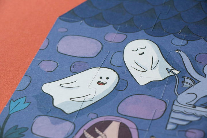 Puzzle reversibile Halloween Incantato, 100pz