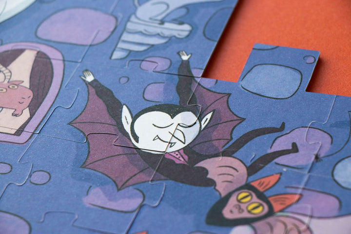 Puzzle reversibile Halloween Incantato, 100pz