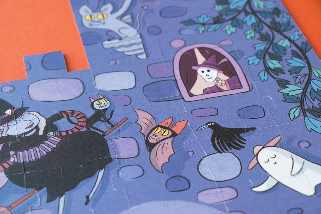 Puzzle reversibile Halloween Incantato, 100pz