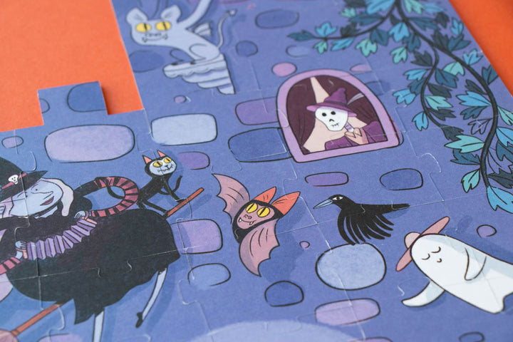 Puzzle reversibile Halloween Incantato, 100pz